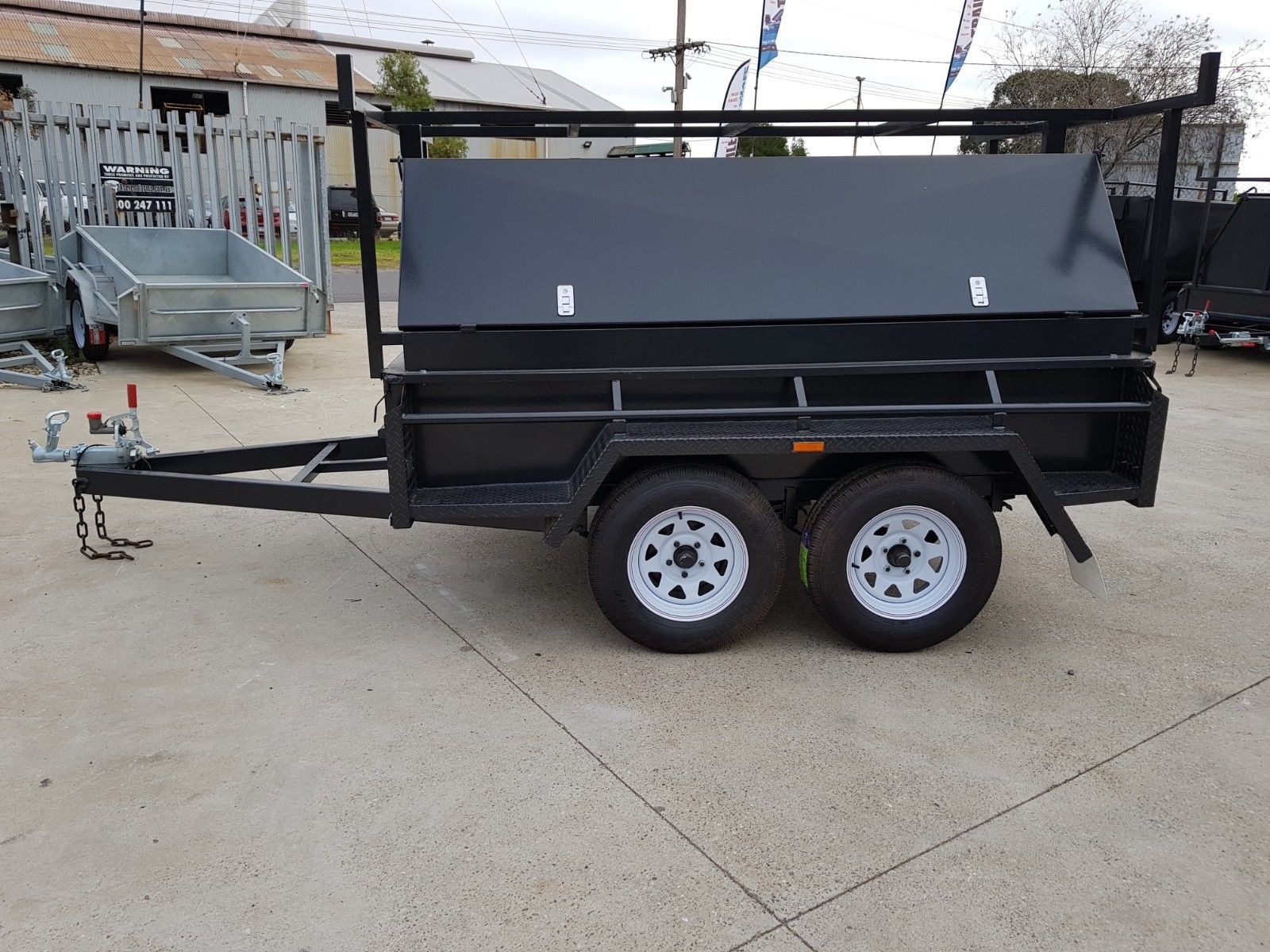 8x5 Tandem Heavy Duty Tradesman Trailer for Sale Brisbane — image 5