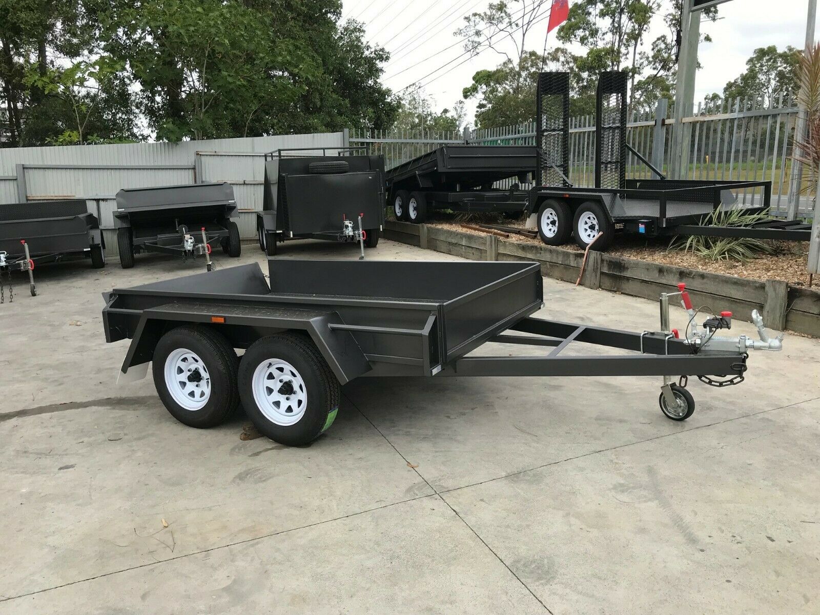 8x5 Australian Made Standard Tandem Box Trailer for Sale Brisbane — image 8