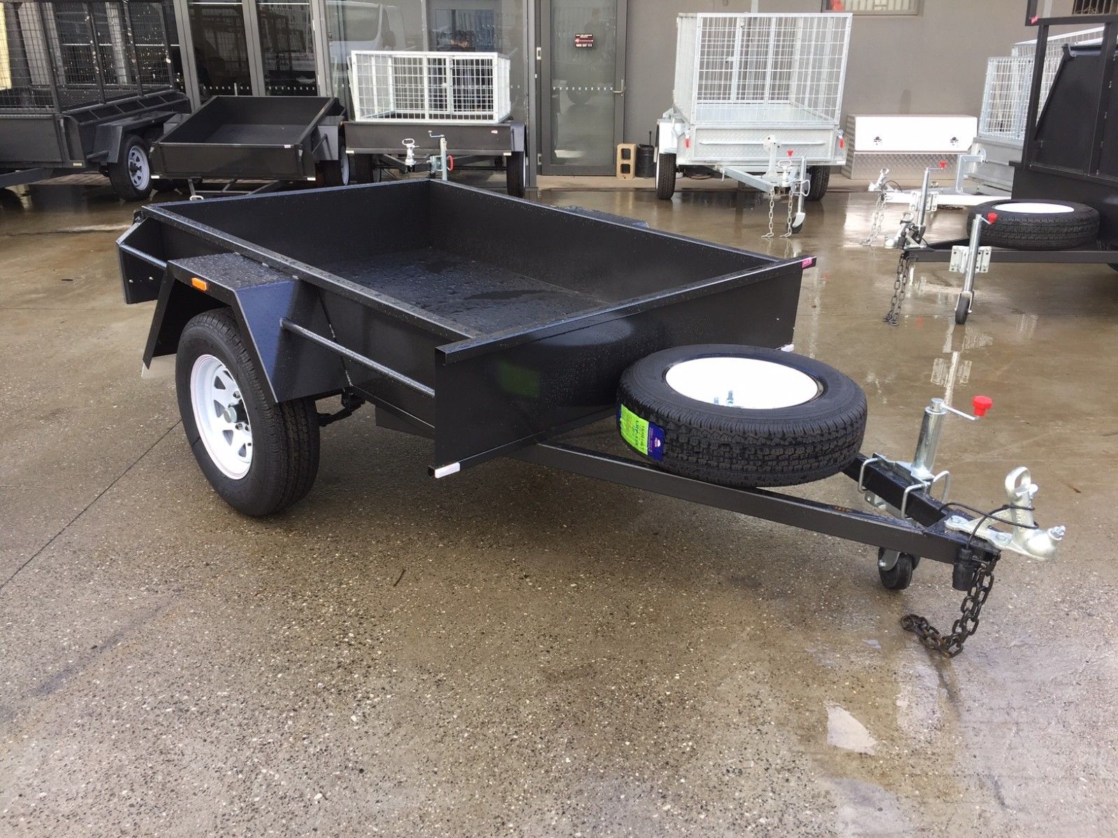 6x4 Medium Duty Smooth Floor Box Trailer For Sale Brisbane — image 2