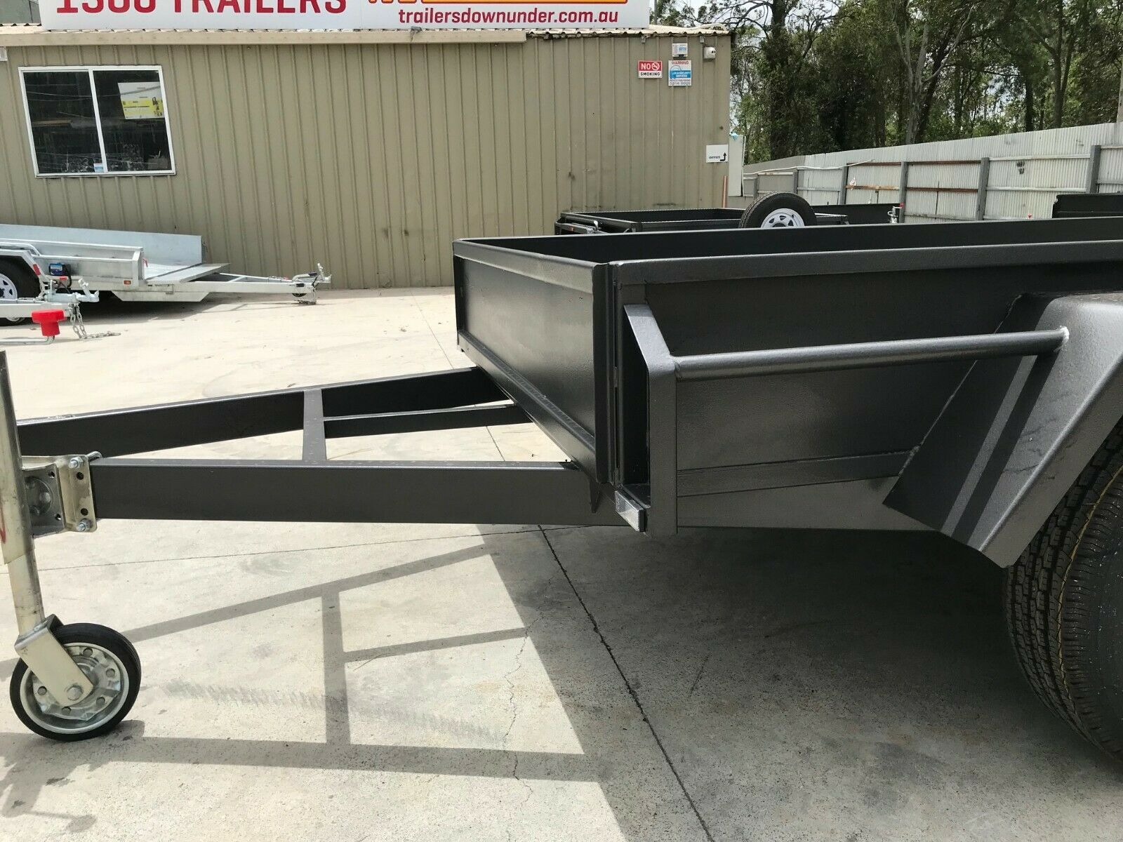 8x5 Australian Made Standard Tandem Box Trailer for Sale Brisbane — image 9
