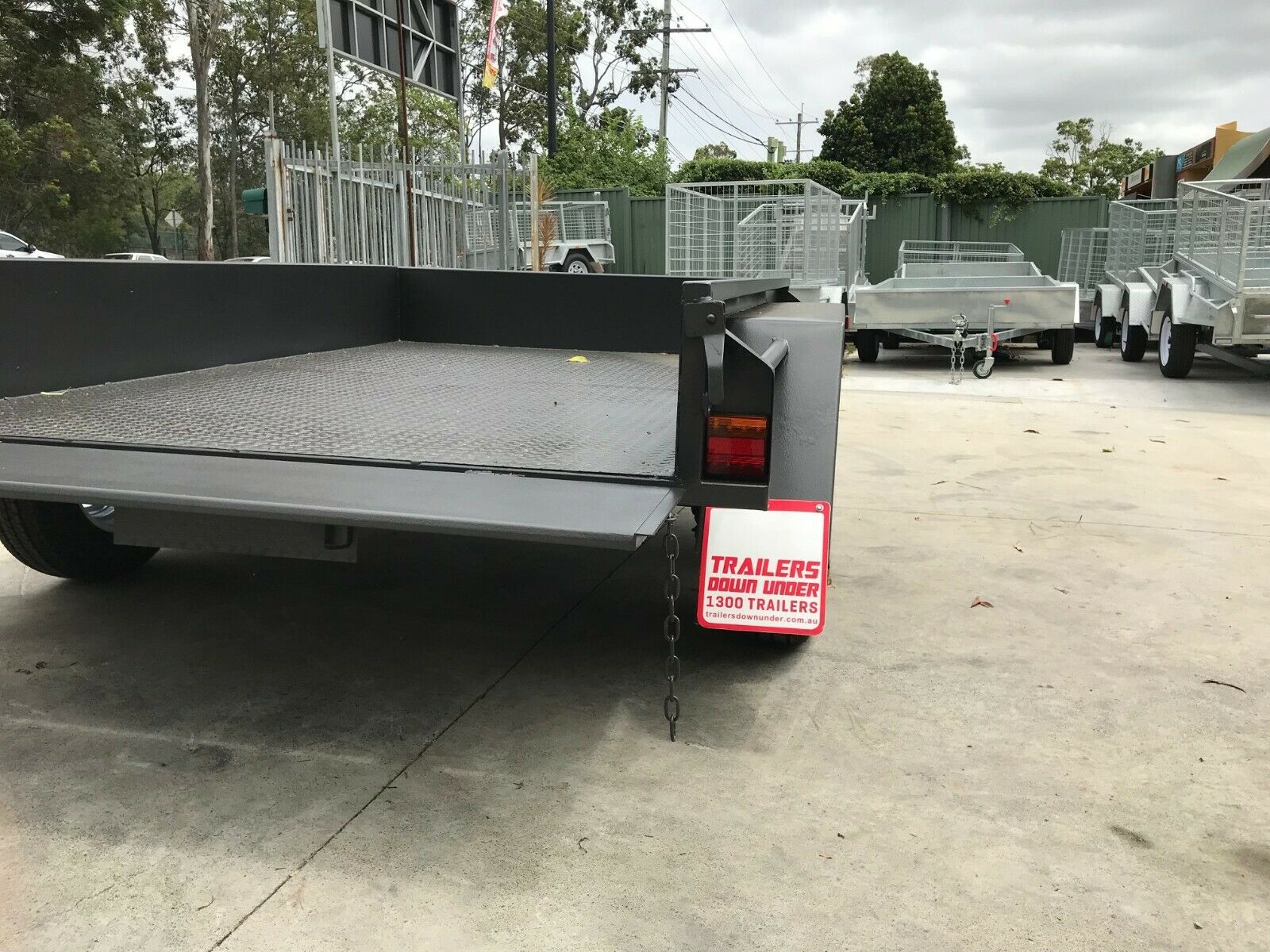 8x5 Australian Made Standard Tandem Box Trailer for Sale Brisbane — image 6
