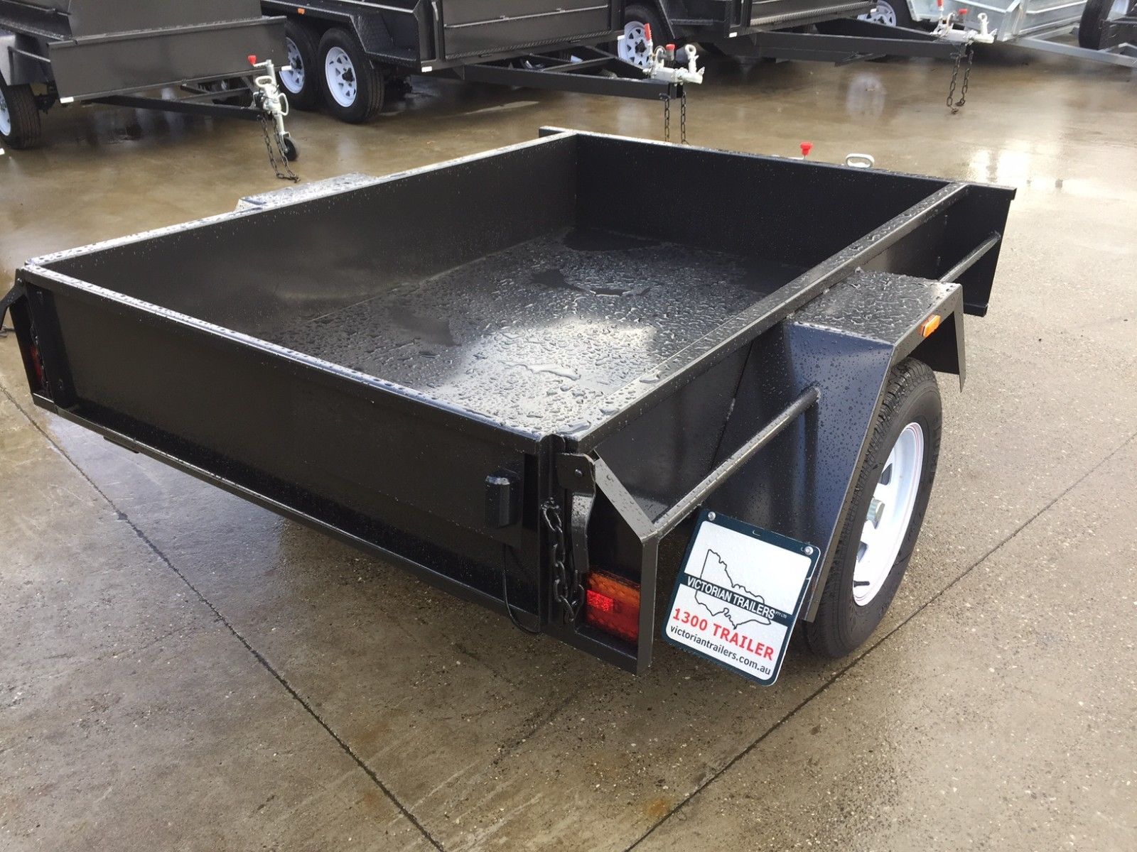6x4 Medium Duty Smooth Floor Box Trailer For Sale Brisbane — image 3