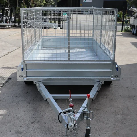 10x5 Galvanised Cage Trailer with 3 Ft Cage for Sale in Brisbane — image 2