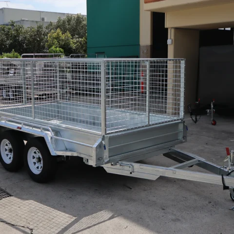 10x5 Galvanised Cage Trailer with 3 Ft Cage for Sale in Brisbane — image 3