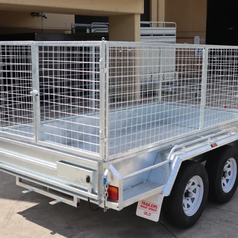 10x5 Galvanised Cage Trailer with 3 Ft Cage for Sale in Brisbane — image 5