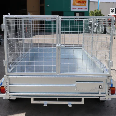 10x5 Galvanised Cage Trailer with 3 Ft Cage for Sale in Brisbane — image 6