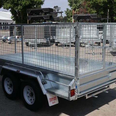 10x5 Galvanised Cage Trailer with 3 Ft Cage for Sale in Brisbane — image 8