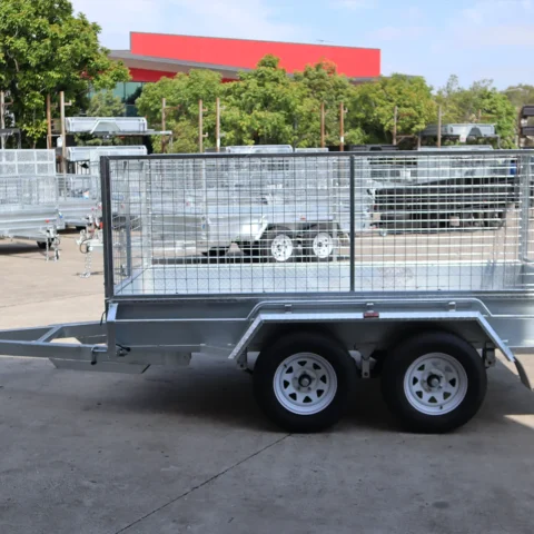 10x5 Galvanised Cage Trailer with 3 Ft Cage for Sale in Brisbane — image 9