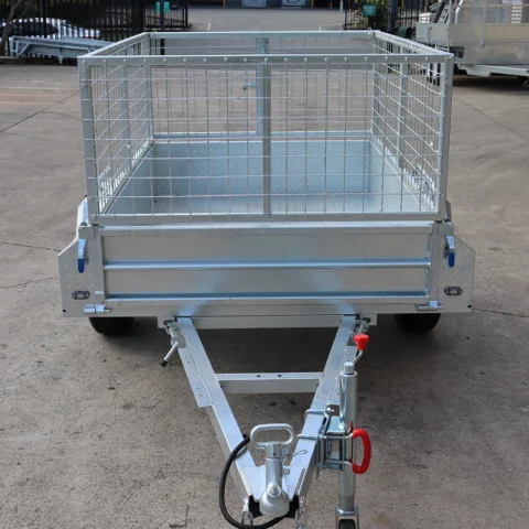 6x4 Galvanised Box Trailer with 2 Ft Cage for Sale in Brisbane — image 12