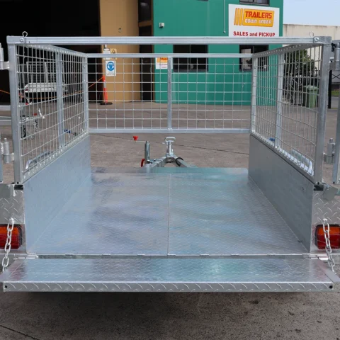 6x4 Galvanised Box Trailer with 2 Ft Cage for Sale in Brisbane — image 7