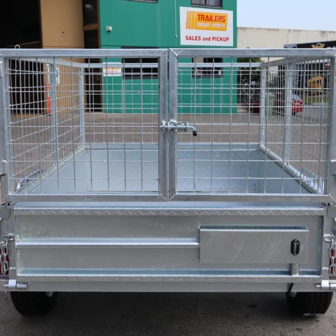 6x4 Galvanised Box Trailer with 2 Ft Cage for Sale in Brisbane — image 8