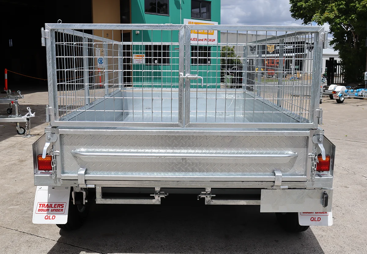 8x5 Galvanised Hydraulic Tipper Trailer for Sale in Brisbane | 3.5 Tonne | Rocker Roller Suspension | 2ft Cage — image 8