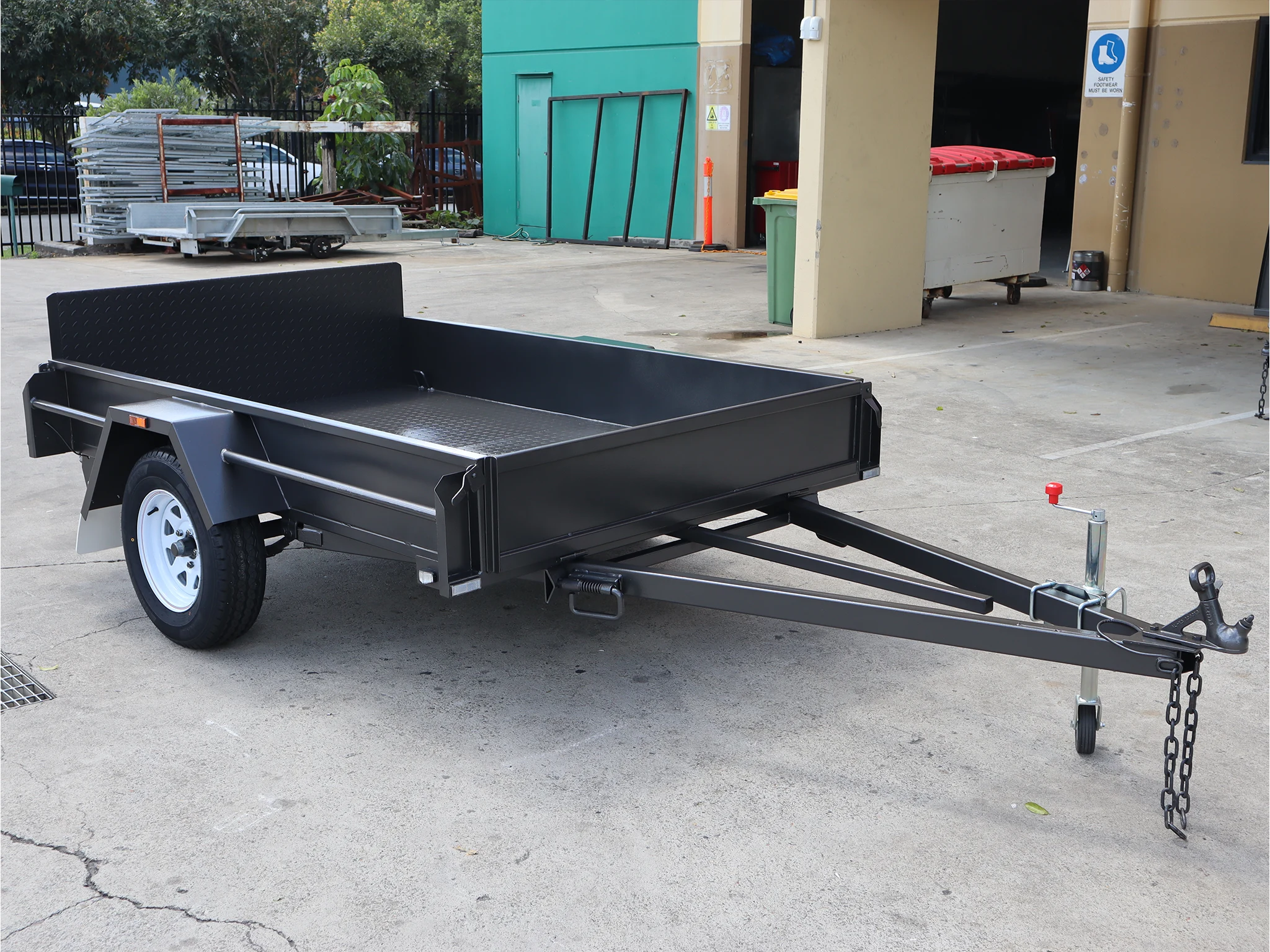 8x5 Single Axle Golf Buggy | Golf Cart Trailer with Manual Tilt For Sale Brisbane — image 13