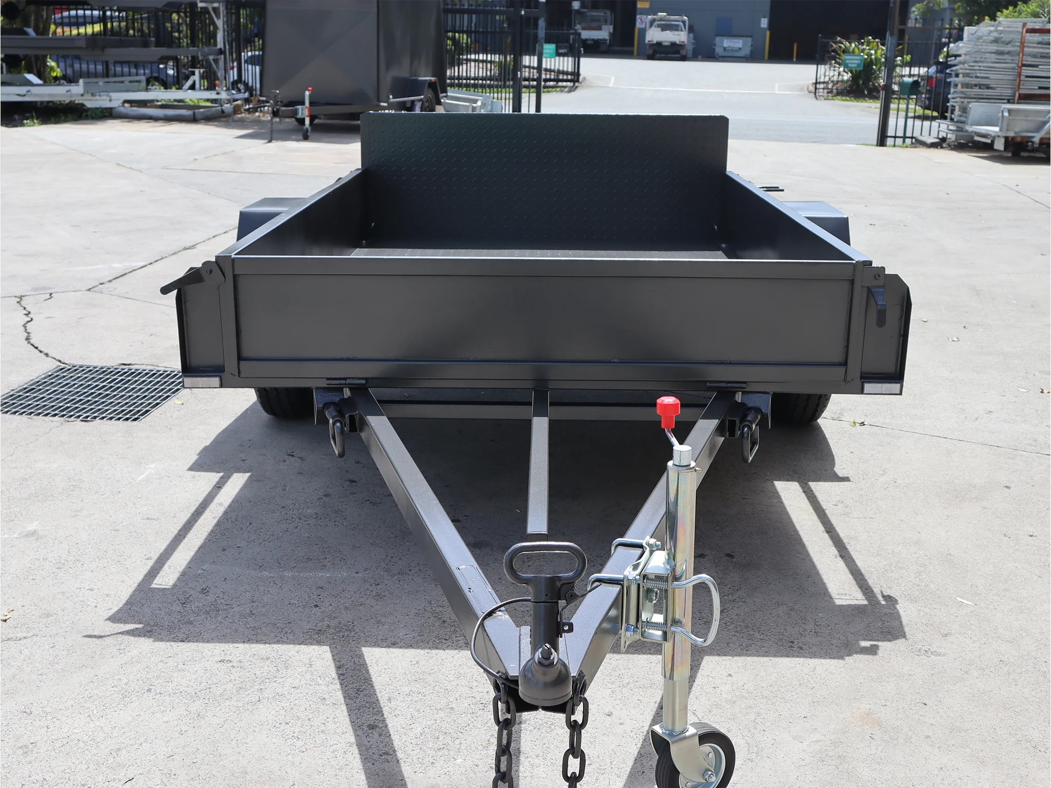 8x5 Single Axle Golf Buggy | Golf Cart Trailer with Manual Tilt For Sale Brisbane — image 4
