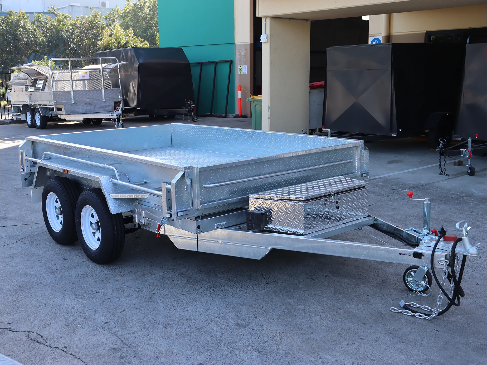 10x6 Galvanised Hydraulic Tipper Trailer for Sale in Brisbane | 3.5 Tonne ATM — image 6