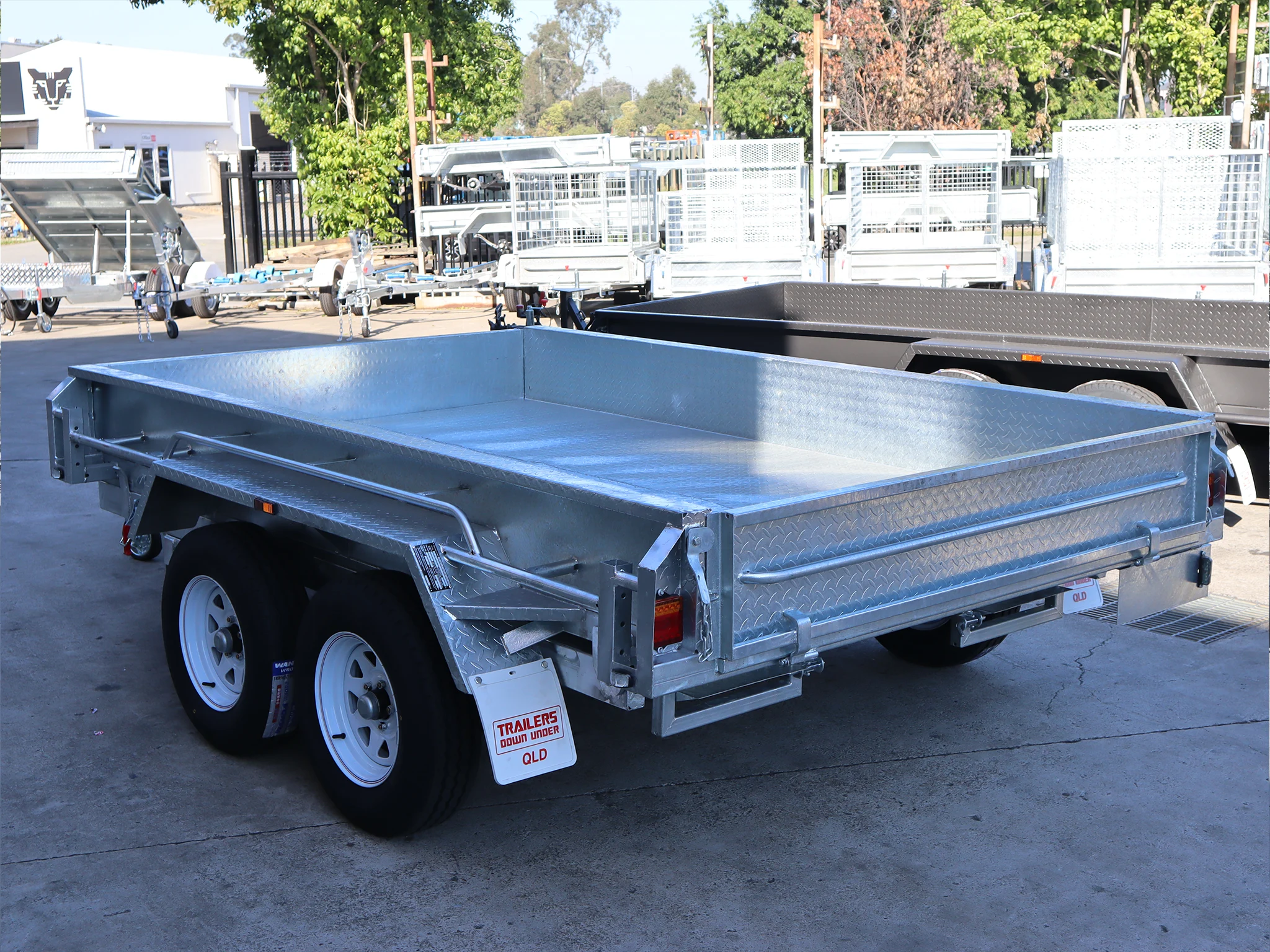 10x6 Galvanised Hydraulic Tipper Trailer for Sale in Brisbane | 3.5 Tonne ATM — image 11