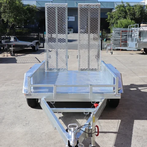 8x5 Heavy Duty Galvanised Plant Trailer 3.2 Tonne ATM — image 2