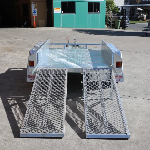 8x5 Heavy Duty Galvanised Plant Trailer 3.2 Tonne ATM — image 7