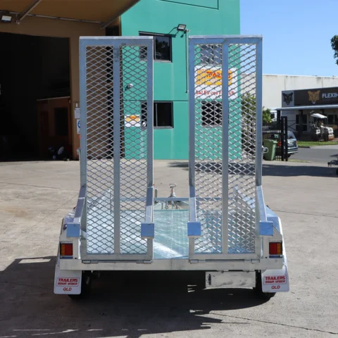 8x5 Heavy Duty Galvanised Plant Trailer 3.2 Tonne ATM — image 6