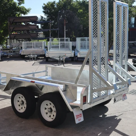 8x5 Heavy Duty Galvanised Plant Trailer 3.2 Tonne ATM — image 8