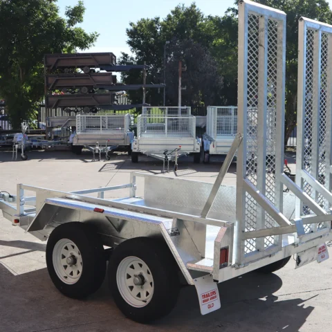 8x5 Heavy Duty Galvanised Plant Trailer 3.2 Tonne ATM — image 9