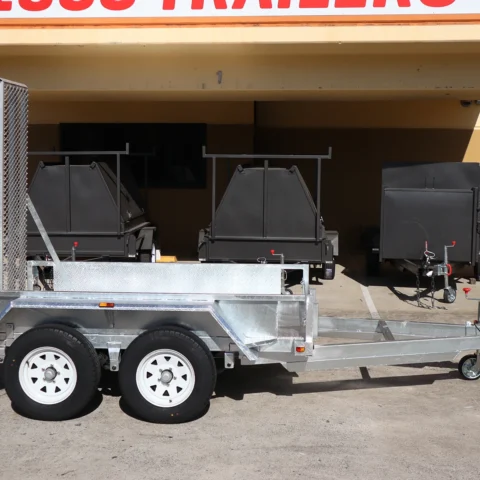 8x5 Heavy Duty Galvanised Plant Trailer 3.2 Tonne ATM — image 4