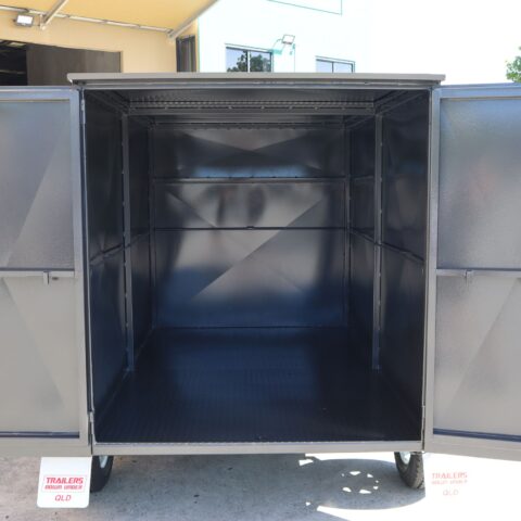 8×5 Tandem Axle Enclosed Van Trailer — image 7