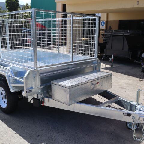8×5 Galvanised Hydraulic Tipper Trailer | 3.5 Tonne | Rocker Roller Suspension — image 10