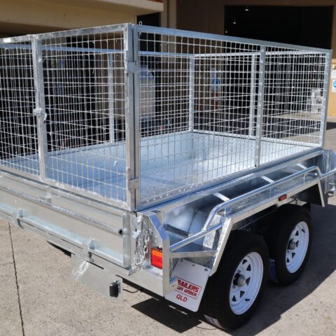 8×5 Galvanised Hydraulic Tipper Trailer | 3.5 Tonne | Rocker Roller Suspension — image 12