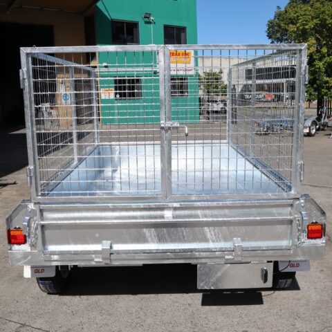 8×5 Galvanised Hydraulic Tipper Trailer | 3.5 Tonne | Rocker Roller Suspension — image 13