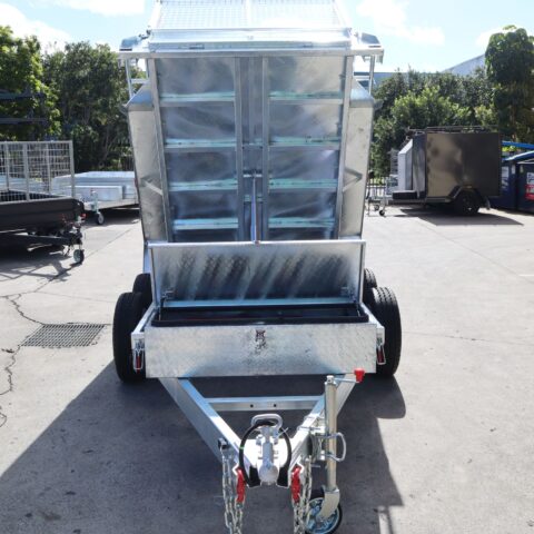 8×5 Galvanised Hydraulic Tipper Trailer | 3.5 Tonne | Rocker Roller Suspension — image 15