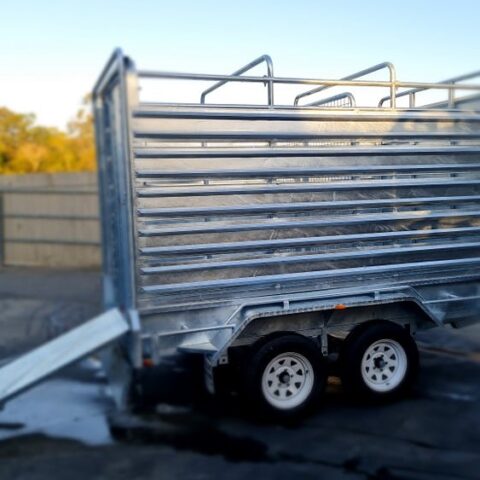10x6 Galvanised Stock Crate Cattle / Livestock (3200KG 3.2Tonne ATM) Trailer For Sale Brisbane — image 3