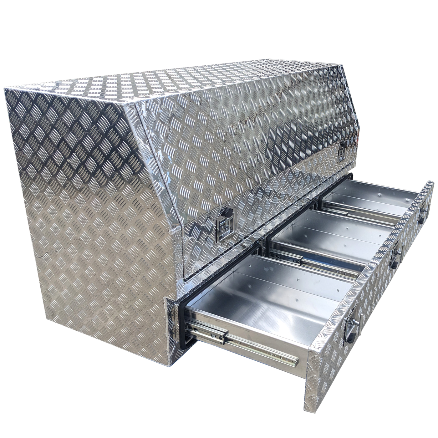 3 Drawers Heavy Duty Aluminium Toolbox for Sale for Ute Storage, Trailer Storage or Truck Storage