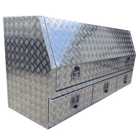 3 Drawers Heavy Duty Aluminium Toolbox for Sale for Ute Storage, Trailer Storage or Truck Storage — image 8