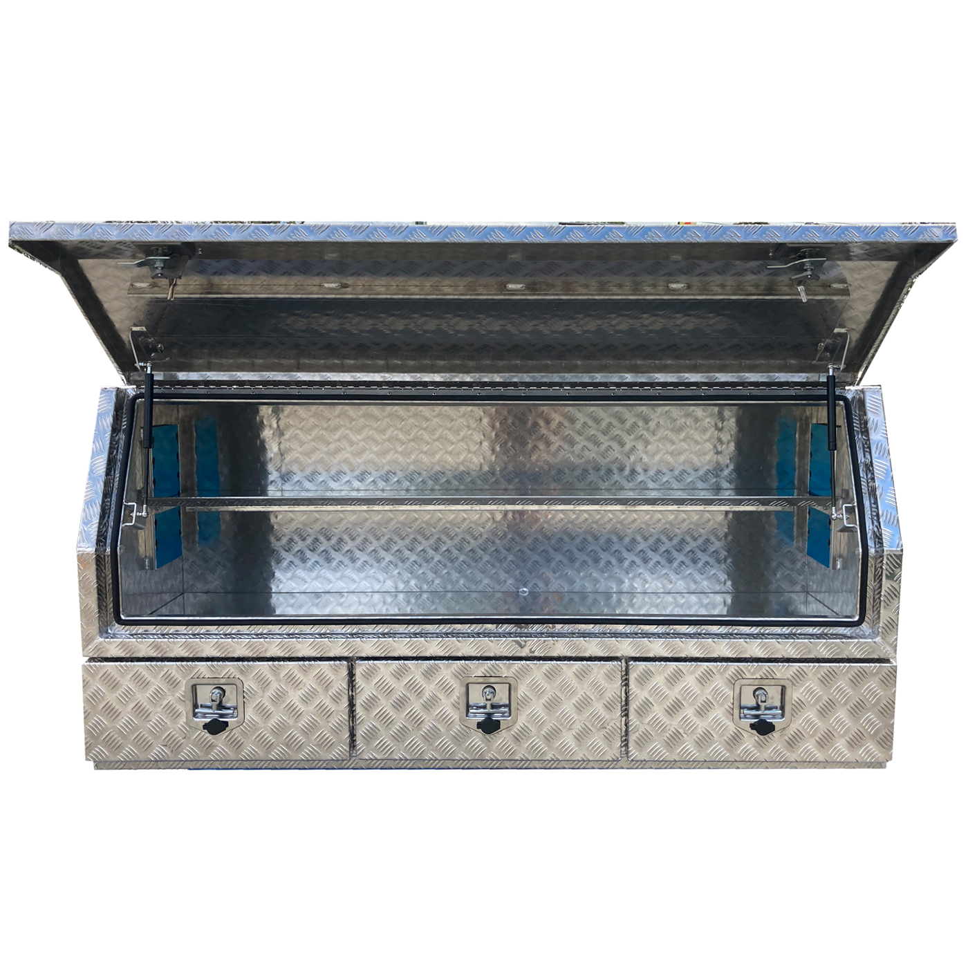 3 Drawers Heavy Duty Aluminium Toolbox for Sale for Ute Storage, Trailer Storage or Truck Storage — image 3