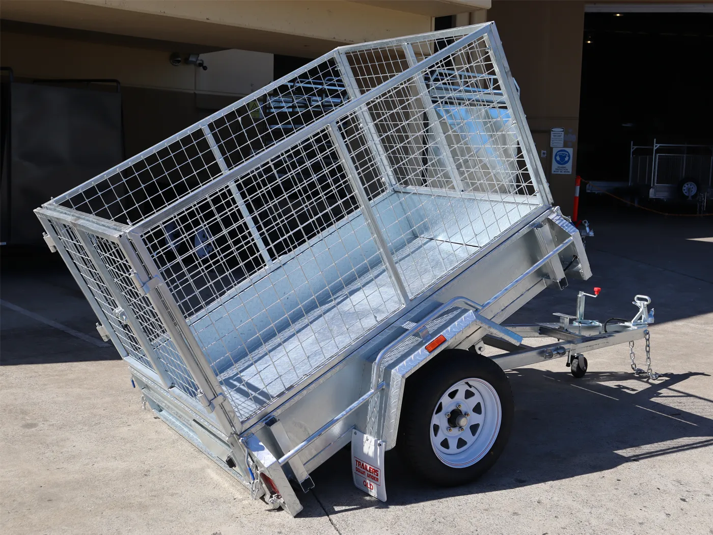 3ft galvanised cage trailer for sale brisbane