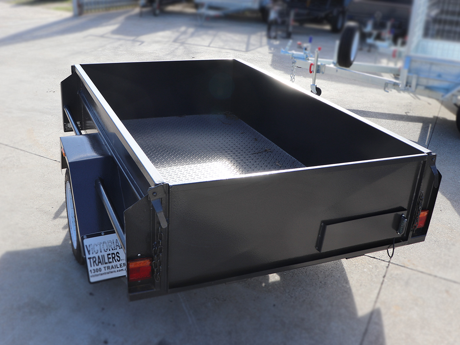 6x4 Domestic Duty 18 inches High Sides Box Trailer For Sale Brisbane