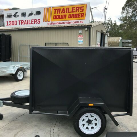 6x4 Heavy Duty Single Axle Fully Enclosed VAN Luggage Trailer For Sale — image 2