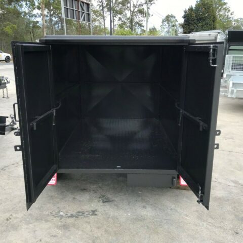 6x4 Heavy Duty Single Axle Fully Enclosed VAN Luggage Trailer For Sale — image 4