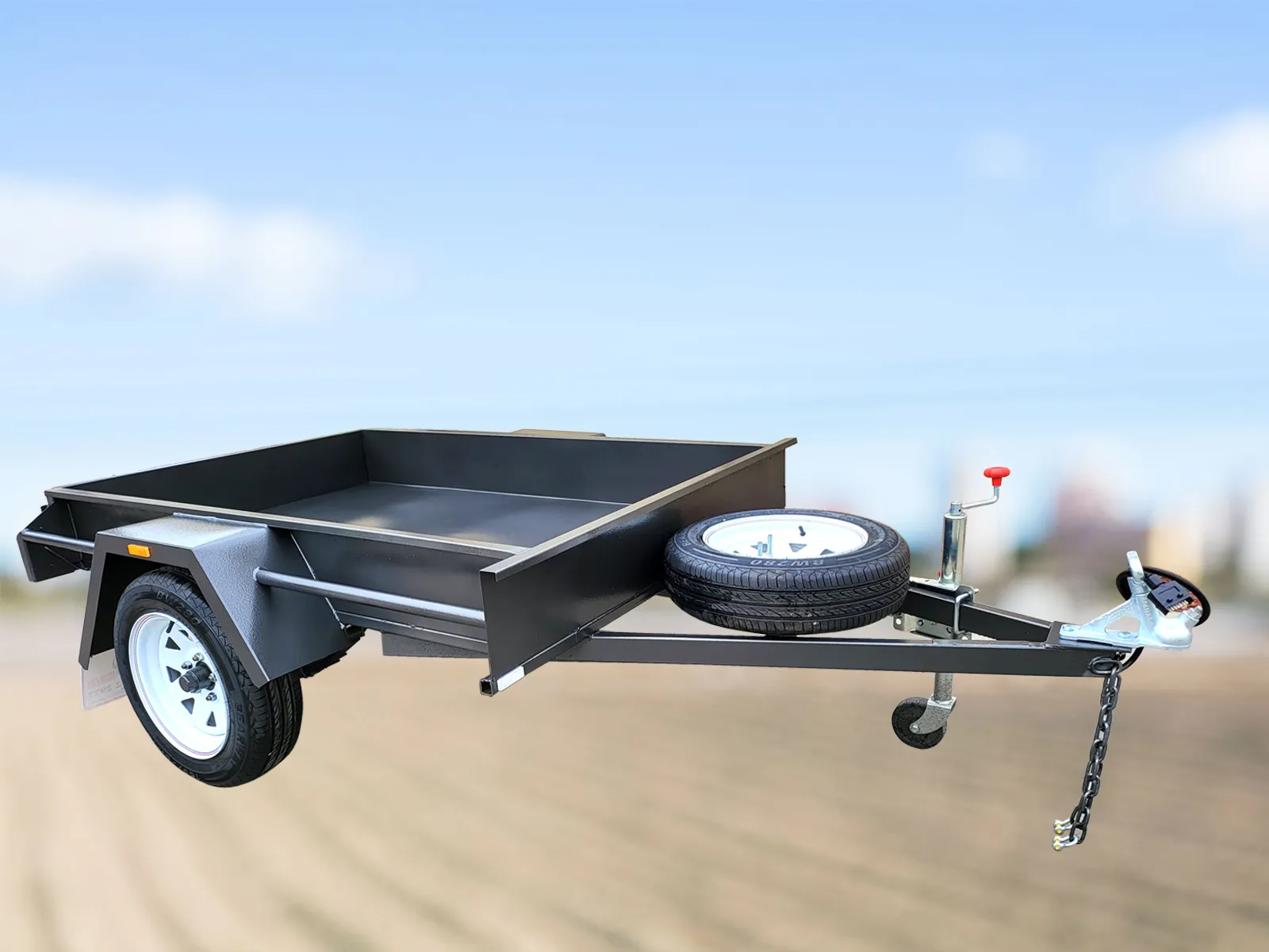 Light Duty Single Axle Box Trailer For Sale Brisbane