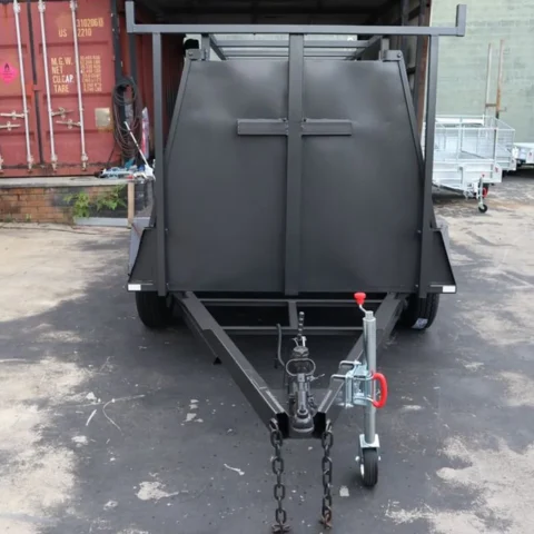 8x5 Heavy Duty One Piece Tradesman Trailer | Builders Trailer for Sale Brisbane — image 2