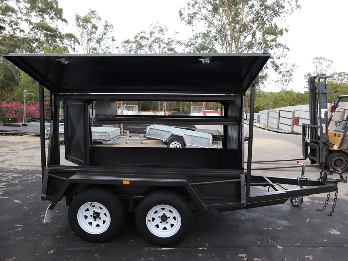 8x5 Heavy Duty One Piece Tradesman Trailer | Builders Trailer for Sale Brisbane — image 15