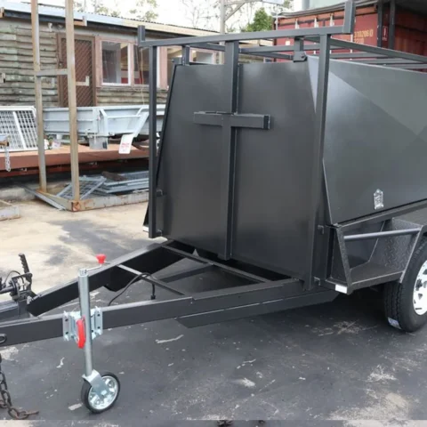 8x5 Heavy Duty One Piece Tradesman Trailer | Builders Trailer for Sale Brisbane — image 3
