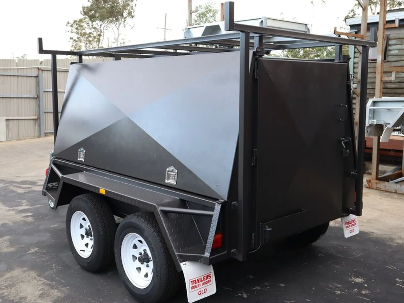 8x5 Heavy Duty One Piece Tradesman Trailer | Builders Trailer for Sale Brisbane — image 5