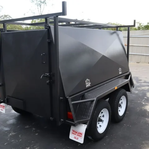 8x5 Heavy Duty One Piece Tradesman Trailer | Builders Trailer for Sale Brisbane — image 7