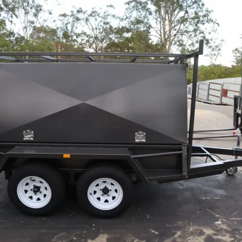 8x5 Heavy Duty One Piece Tradesman Trailer | Builders Trailer for Sale Brisbane — image 8