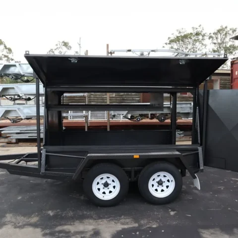 8x5 Heavy Duty One Piece Tradesman Trailer | Builders Trailer for Sale Brisbane — image 11
