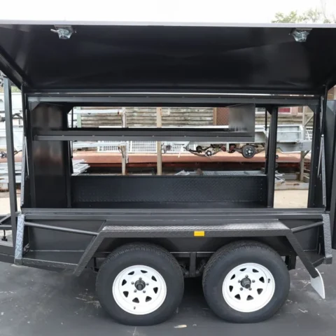 8x5 Heavy Duty One Piece Tradesman Trailer | Builders Trailer for Sale Brisbane — image 12