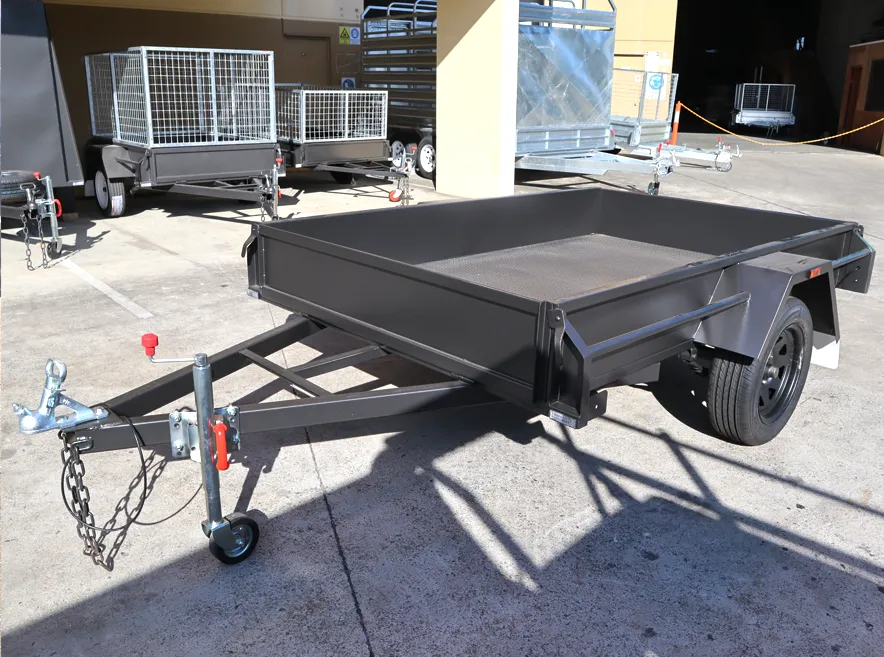 8x5 Commercial Heavy Duty Box Trailer For Sale Brisbane
