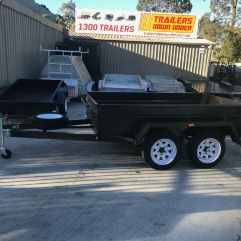 8x5 Tandem Trailer QLD Special - 18" High Sides | Checker Plate Floor — image 3